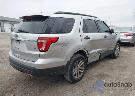 2017 Ford Explorer из США, поврежденный, VIN 1FM5K8BH9HGE26589